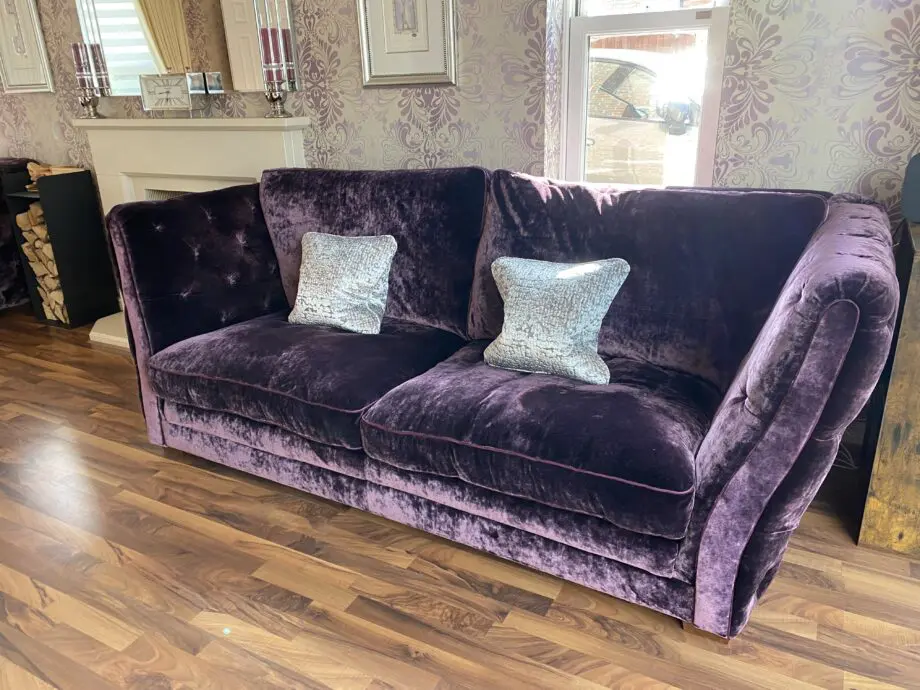 Dansk design 3 seater sofa and love seat