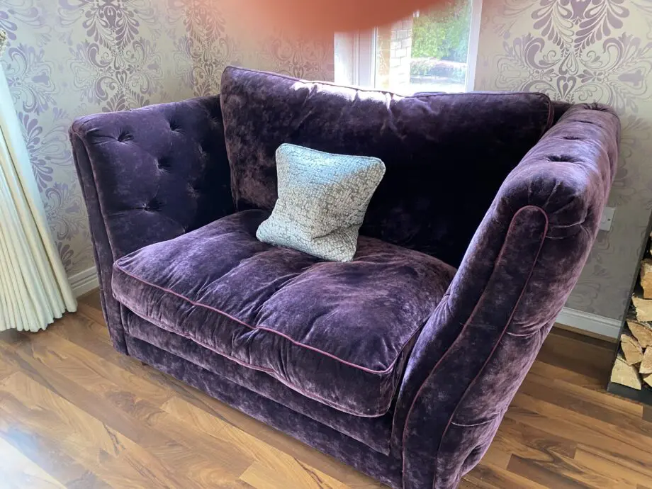 Dansk design 3 seater sofa and love seat