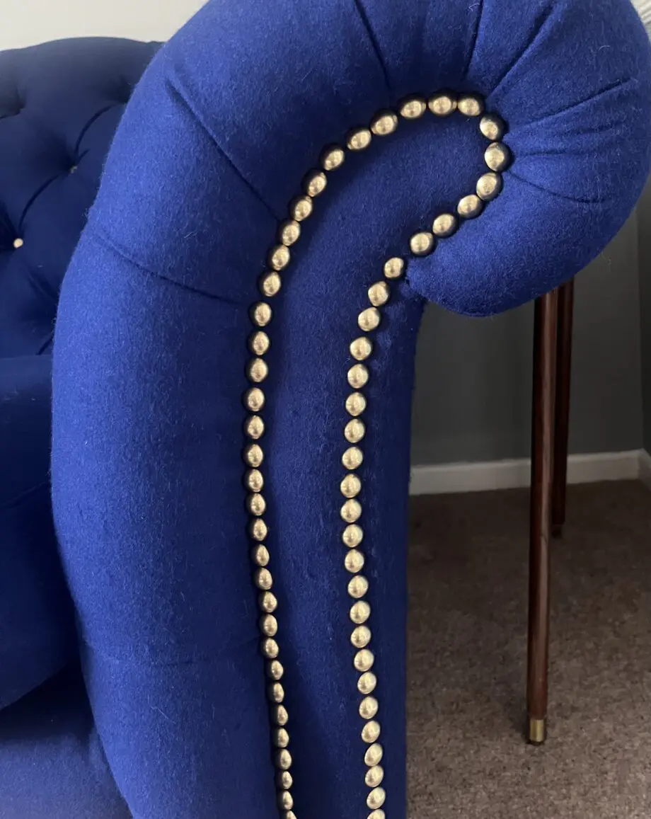 Sofa Brittania DFS limited olimpic games edition newly upholstered