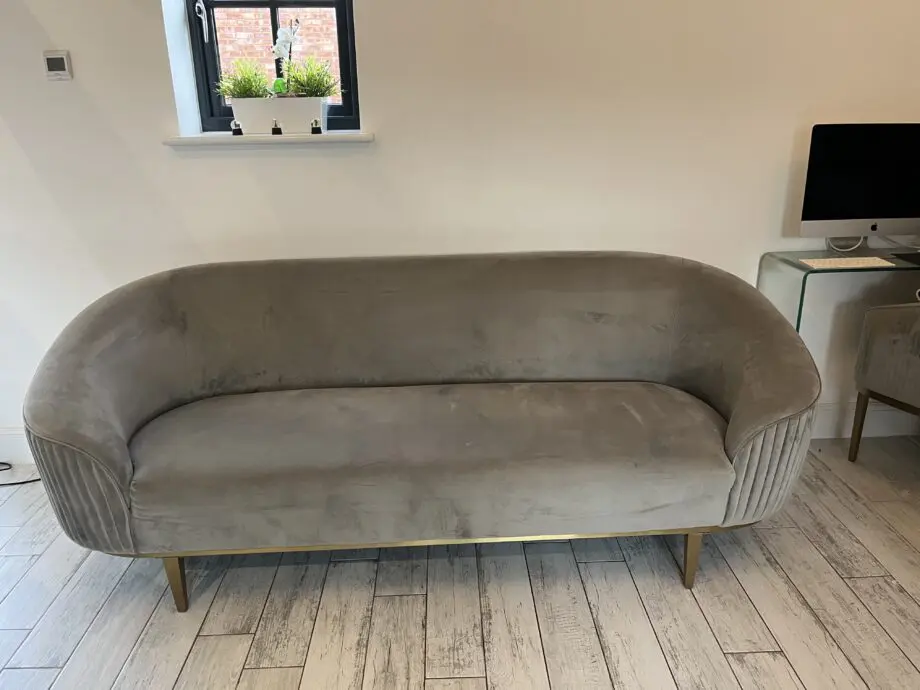 Dove Grey My-Furniture 3 seater sofa