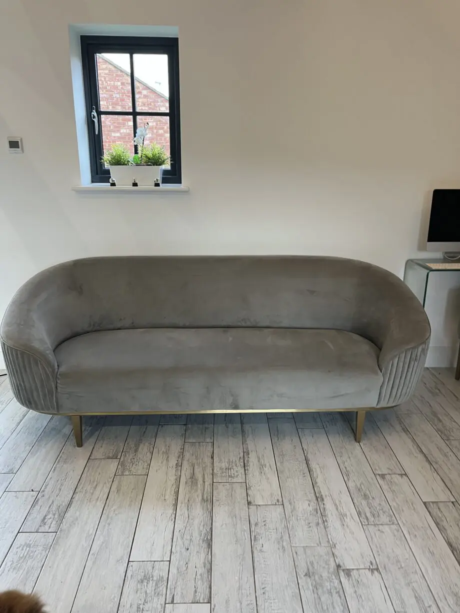 Dove Grey My-Furniture 3 seater sofa