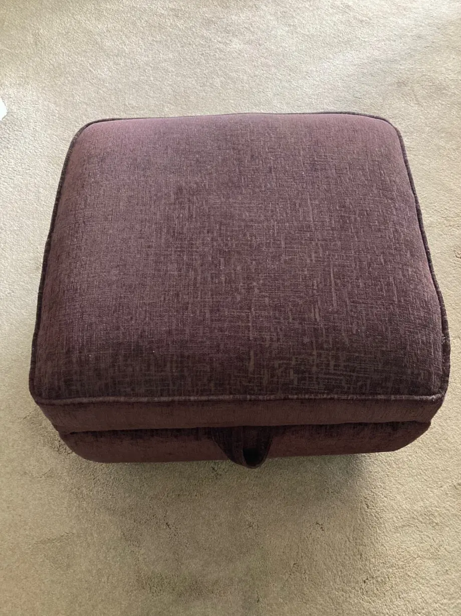 DFS 4 seater sofa and storage footstool