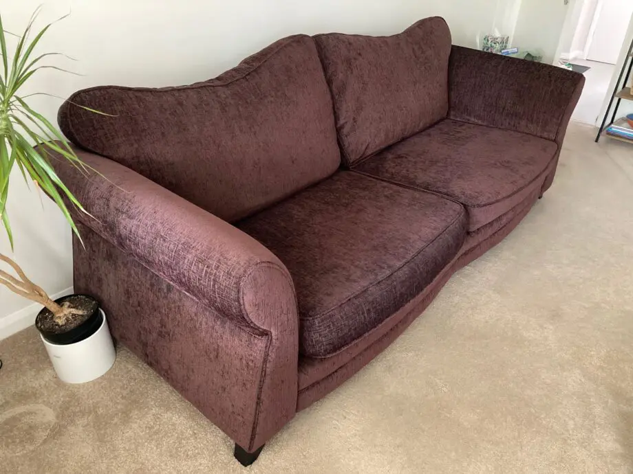 DFS 4 seater sofa and storage footstool
