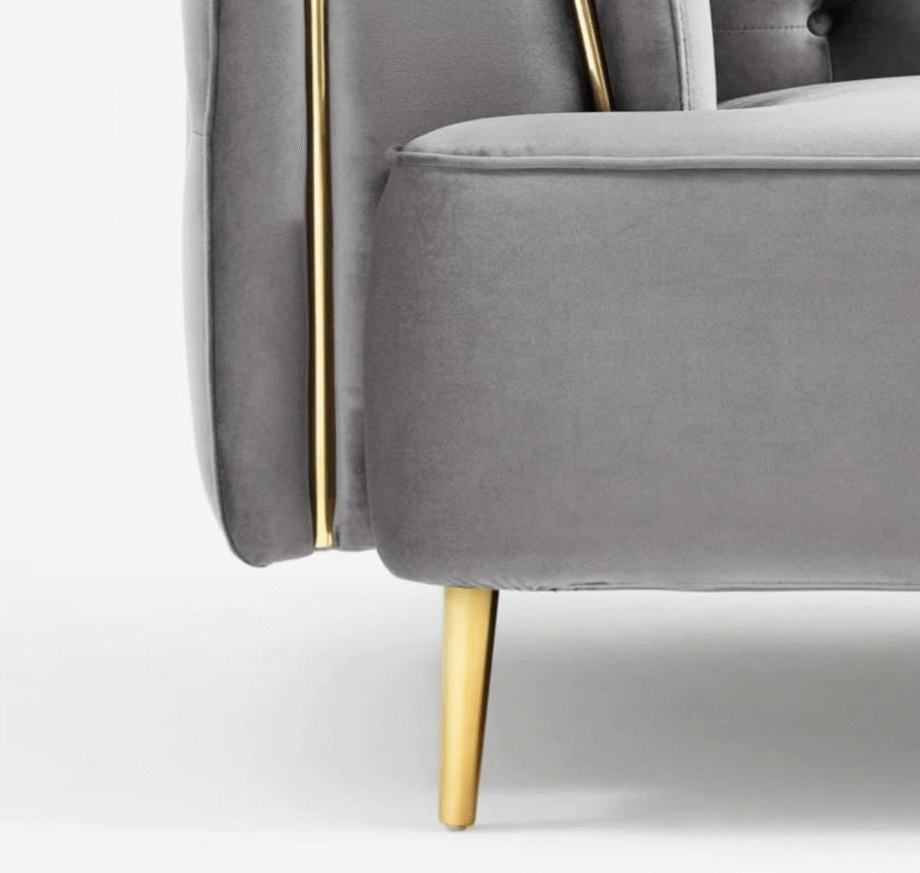 Grey 3 seater Couch