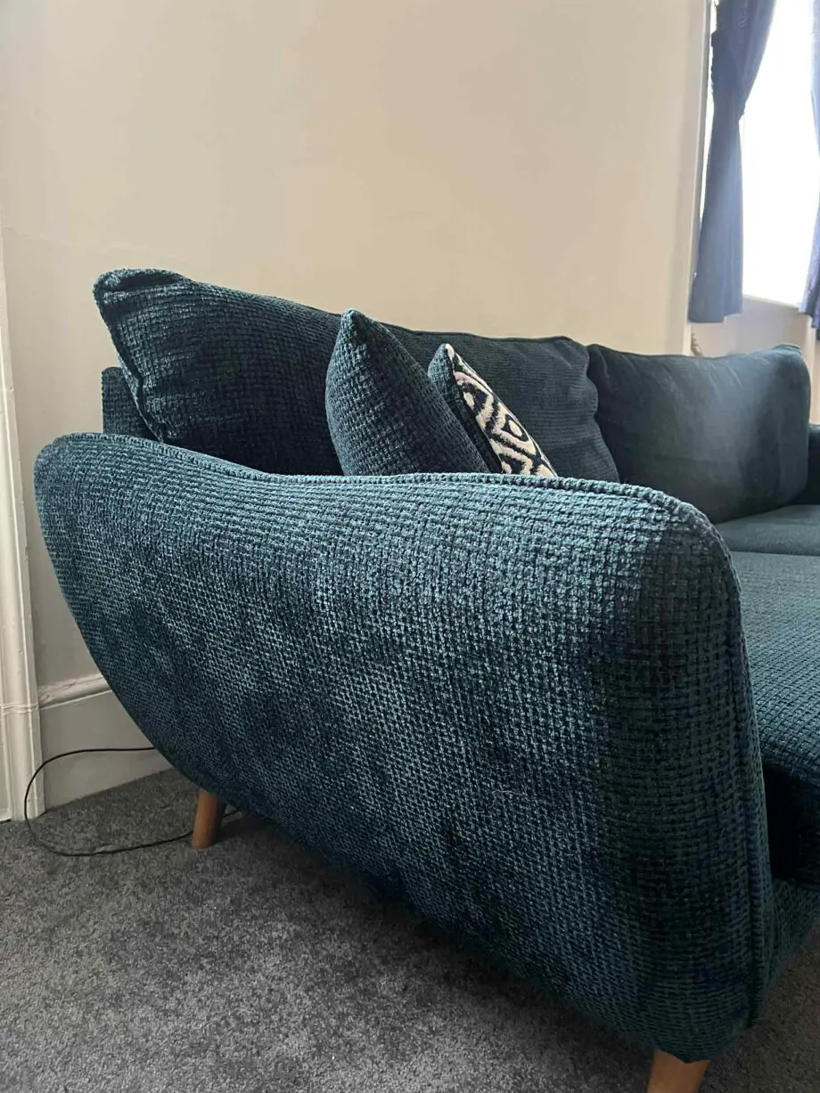 Teal Perth 4 Seater Sofa