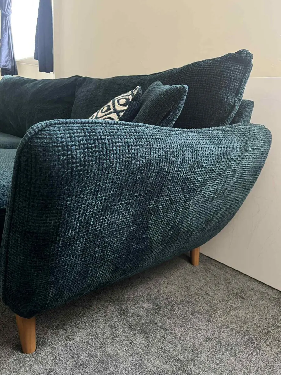 Teal Perth 4 Seater Sofa
