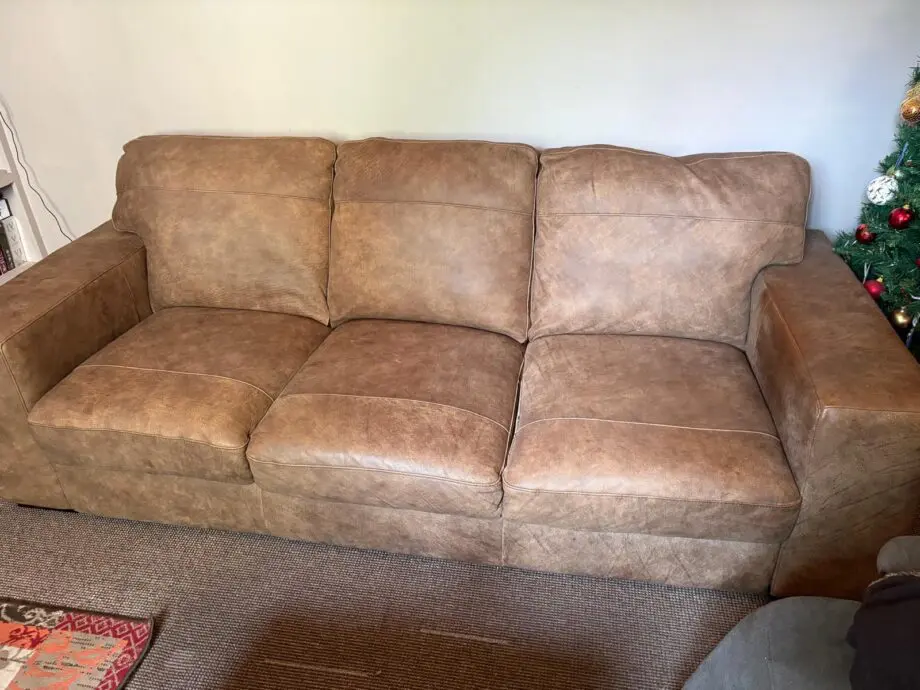 DFS Julius 4 Seater Sofa in Espresso