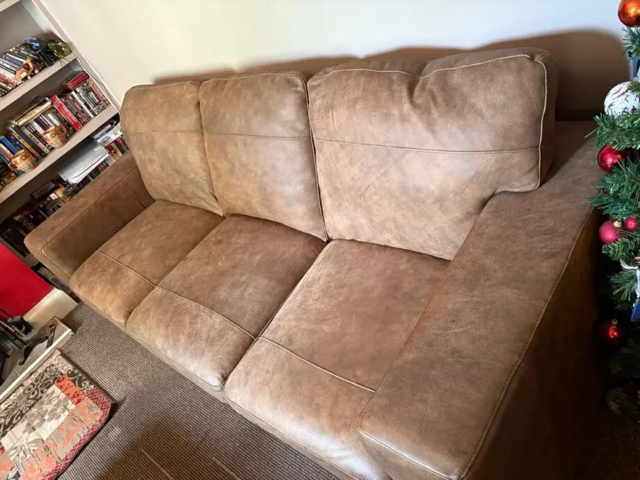 DFS Julius 4 Seater Sofa in Espresso