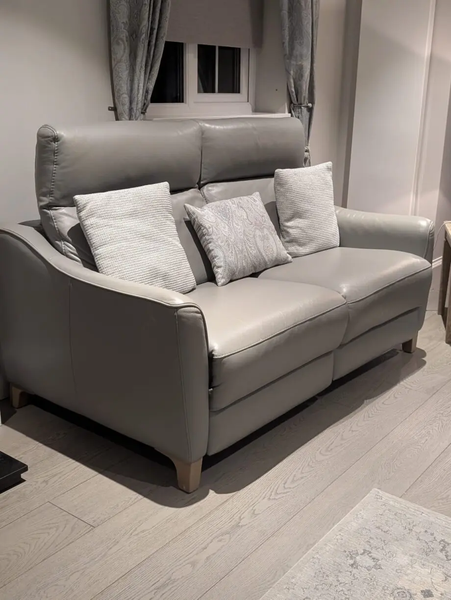 4 x ROM 2-Seater Grey Sofas (with recliners) & 2 x ROM 1-Seater Grey Sofas