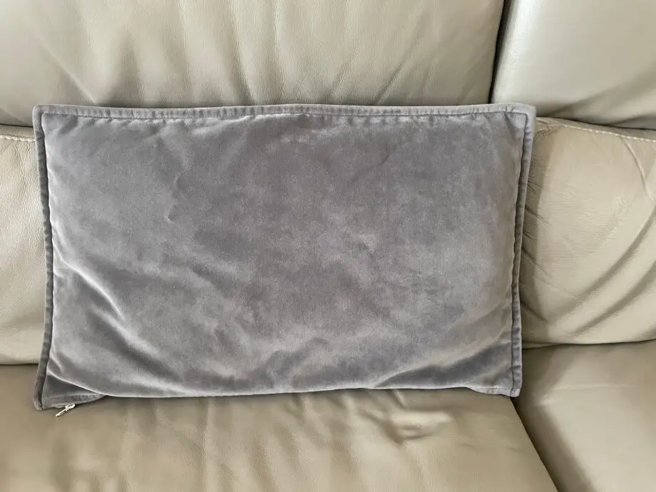 Leather Grey Right-Hand Facing Sofa, with Powered Recline, Lumbar and Headrest + Free Extras