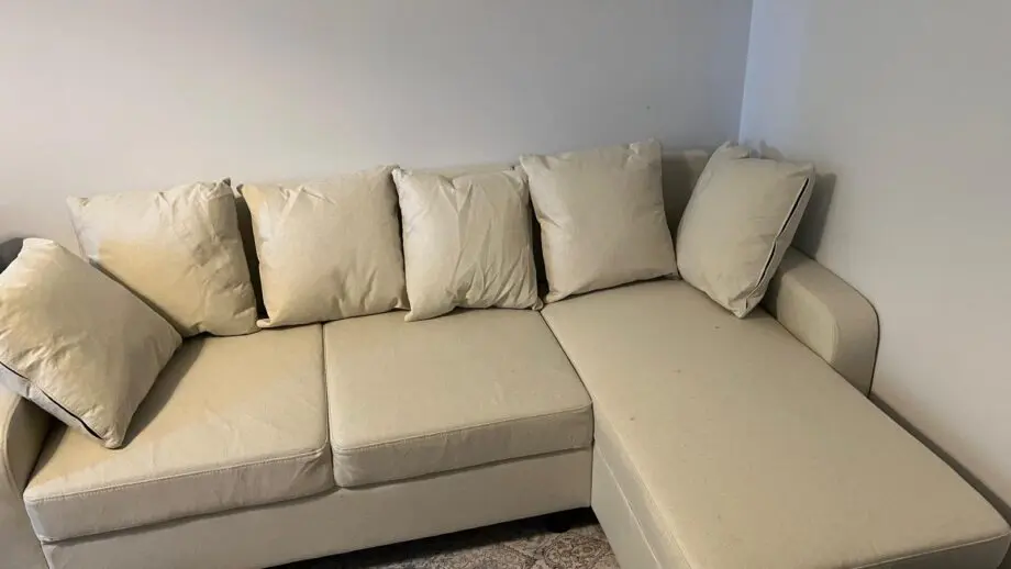 Tracy Corner Sofa - Oatmeal Linen