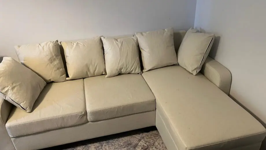 Tracy Corner Sofa - Oatmeal Linen