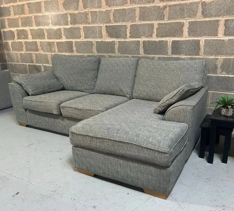 Next Stamford Relaxed Medium Sofa Chaise For Sale