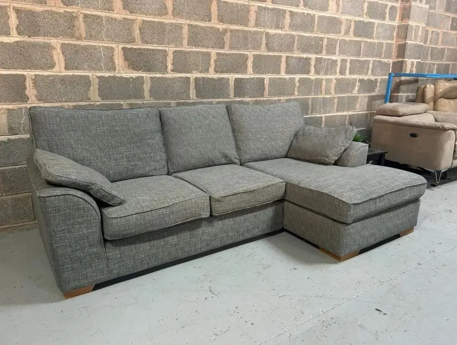 Next Stamford Relaxed Medium Sofa Chaise For Sale
