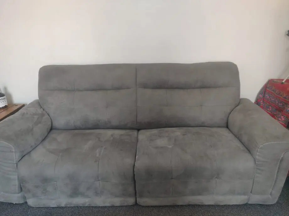 DFS GREY 3 SEATER SOFA