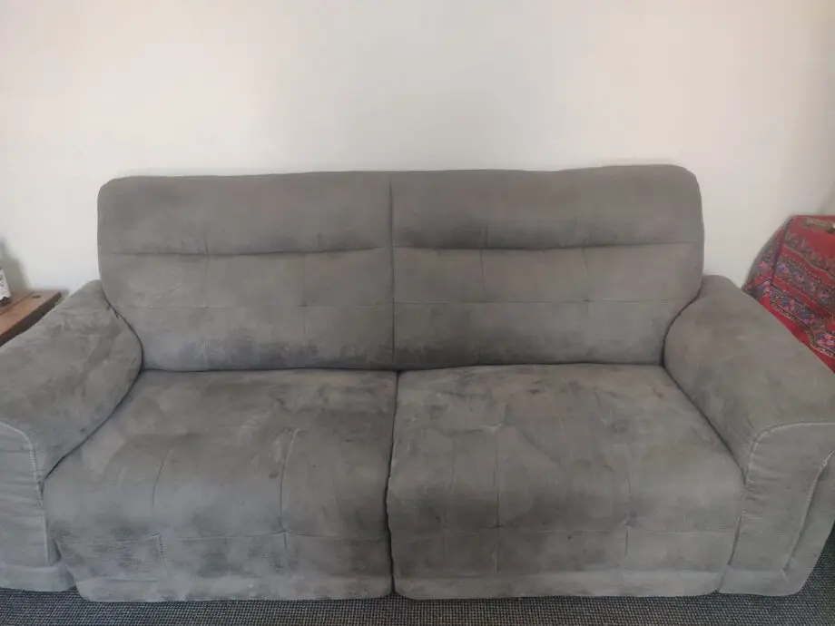 DFS GREY 3 SEATER SOFA
