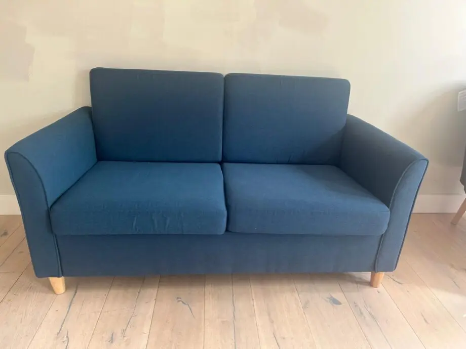 Debenhams Blue Sofa - only 4 months old