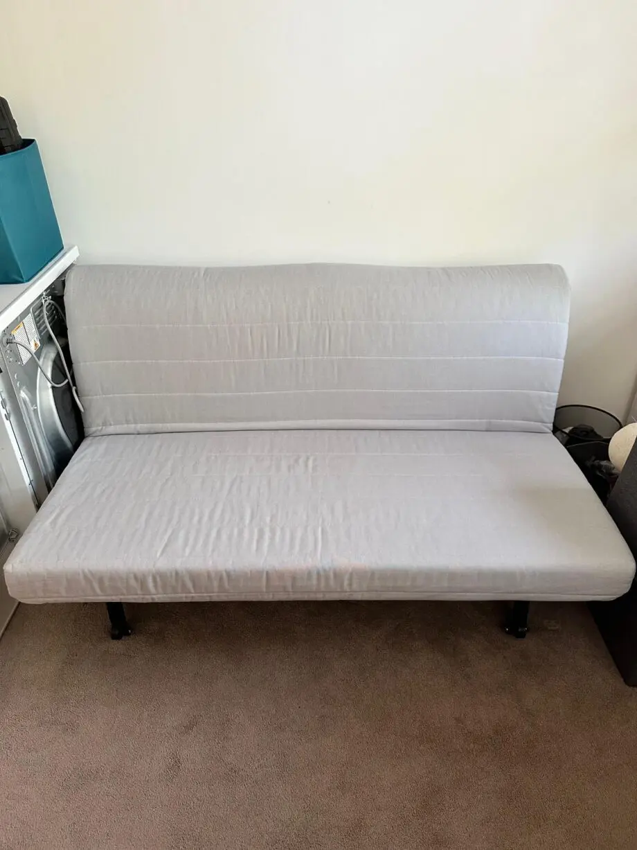 2-Seat Sofa Bed – Light Grey