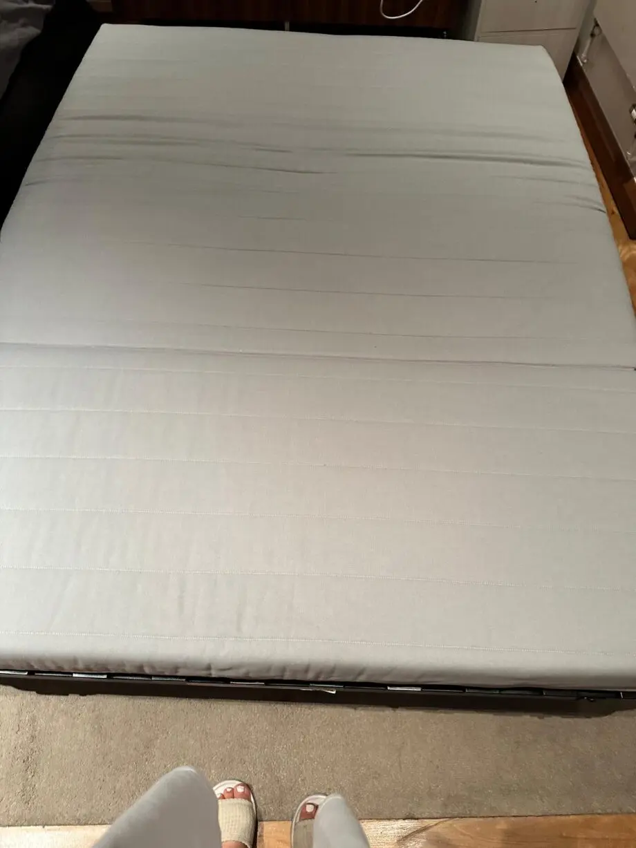 2-Seat Sofa Bed – Light Grey