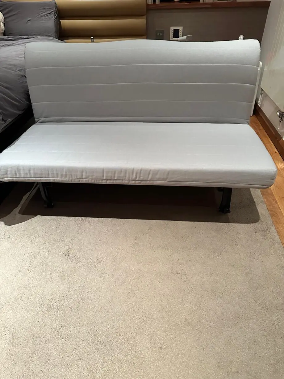 2-Seat Sofa Bed – Light Grey