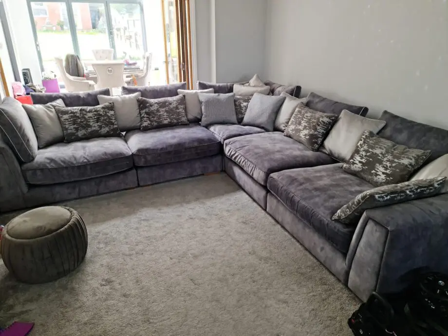 Sofology Grey Emperor Corner Sofa
