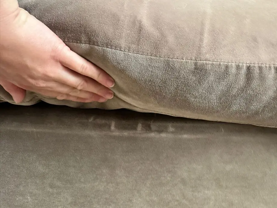 Loaf Modular Sofa - Clever Velvet – Feather Filled – Includes matching footstool