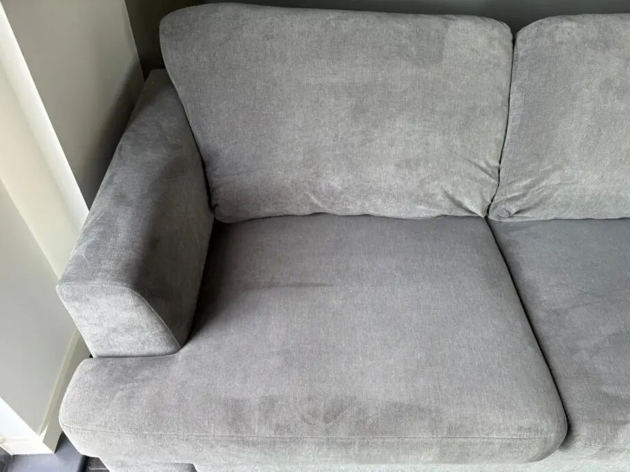 DFS grey 3-seater sofa bed