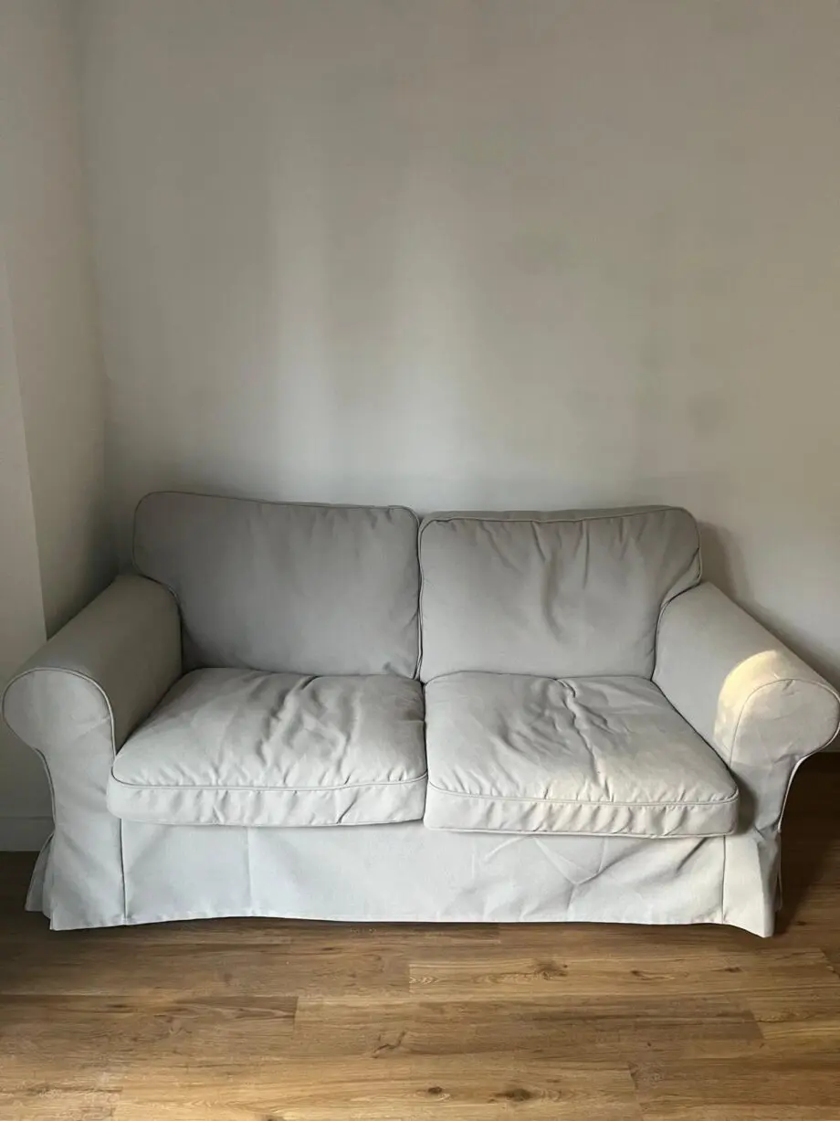 Ikea, EKTORP, Kilanda light beige, 2-seater sofa