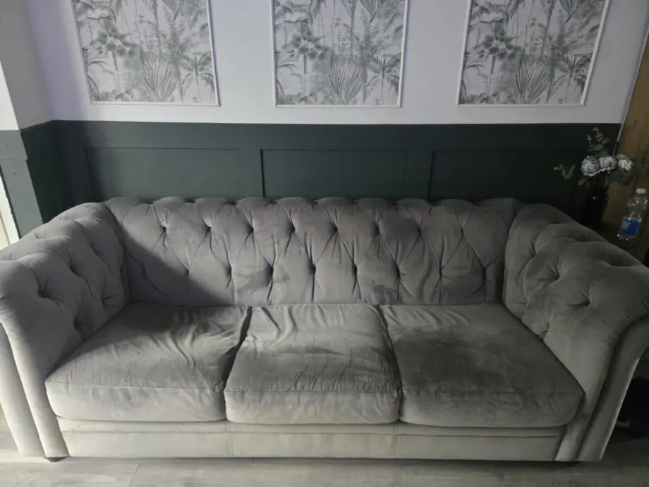 Cheltenham Grey sofa and chair