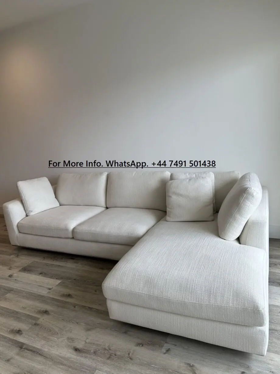 Loaf L-Shaped Corner Sofa + High Back Cushion