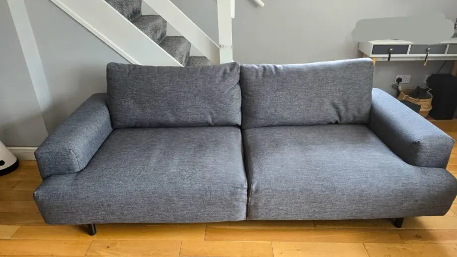 Two 3 seater Habitat Julien Sofas