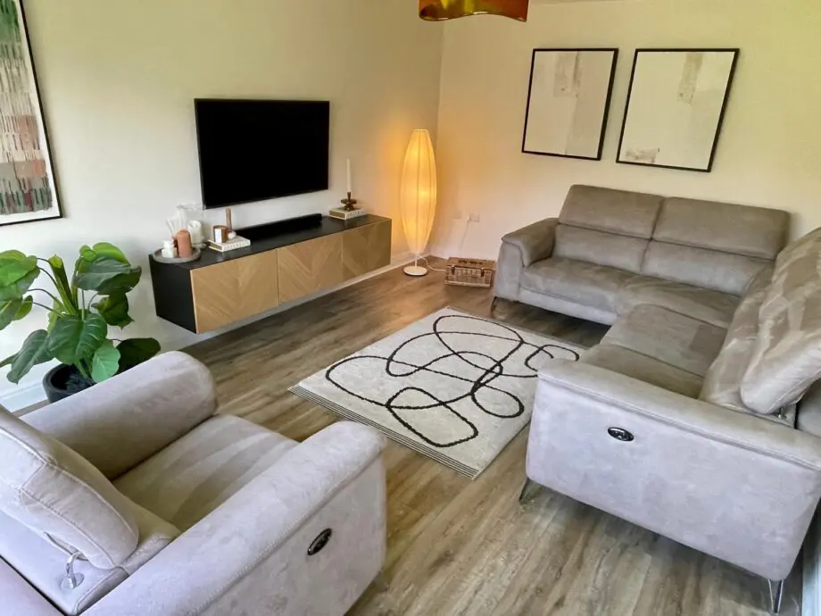 DFS Tahiti reclining corner sofa andchair