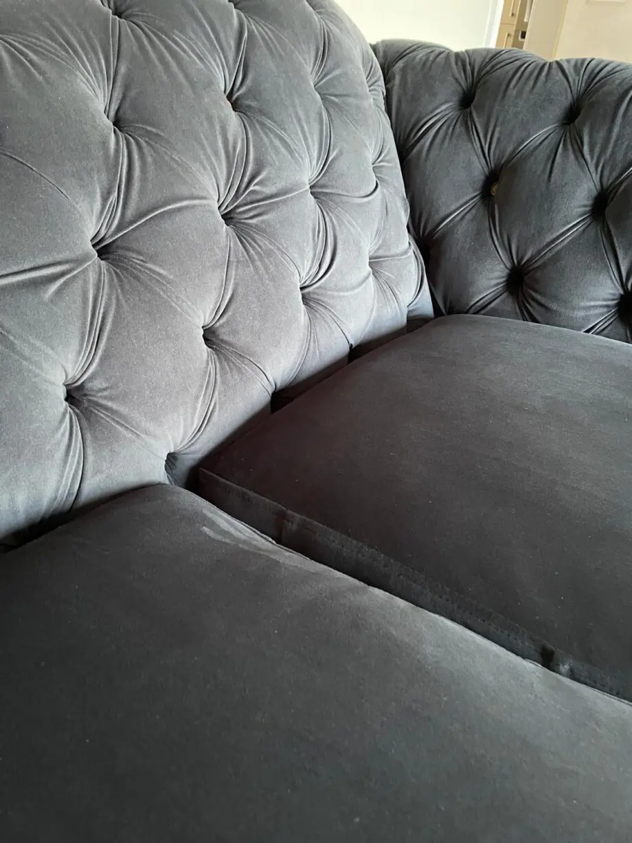 DFS Joules 2 seater sofa and footstool.