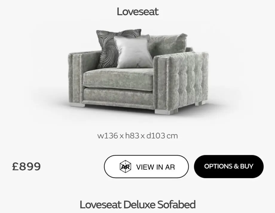 Sofology 4 seater and love chair