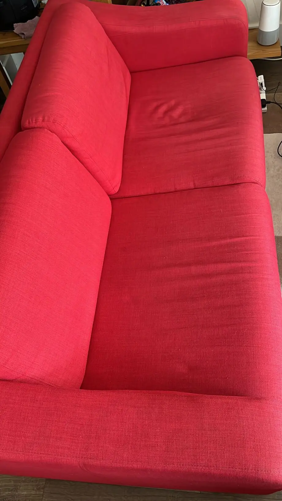 Red Sofa Bed Set
