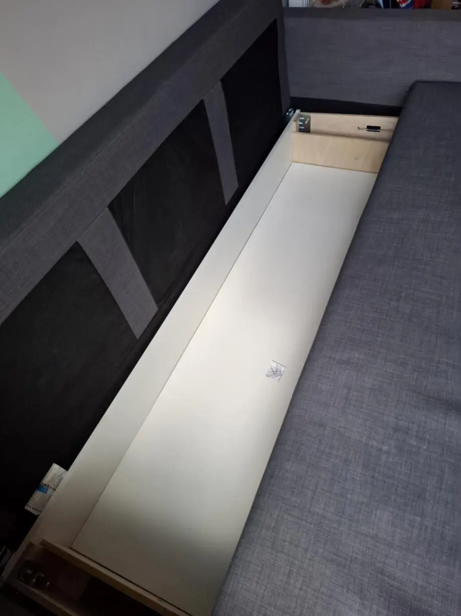 Ikea Friheten 3 seater sofa bed with storage