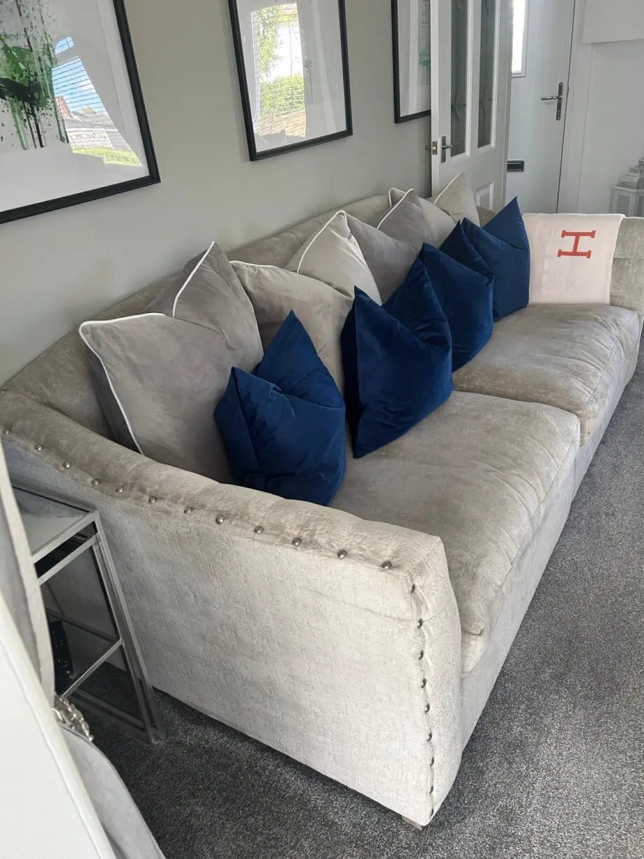 Designer Rooms 4 seater sofa and snuggle chair