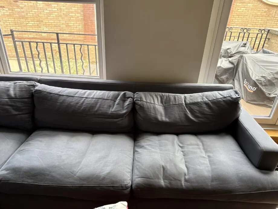 Sofa.com blue corner sofa