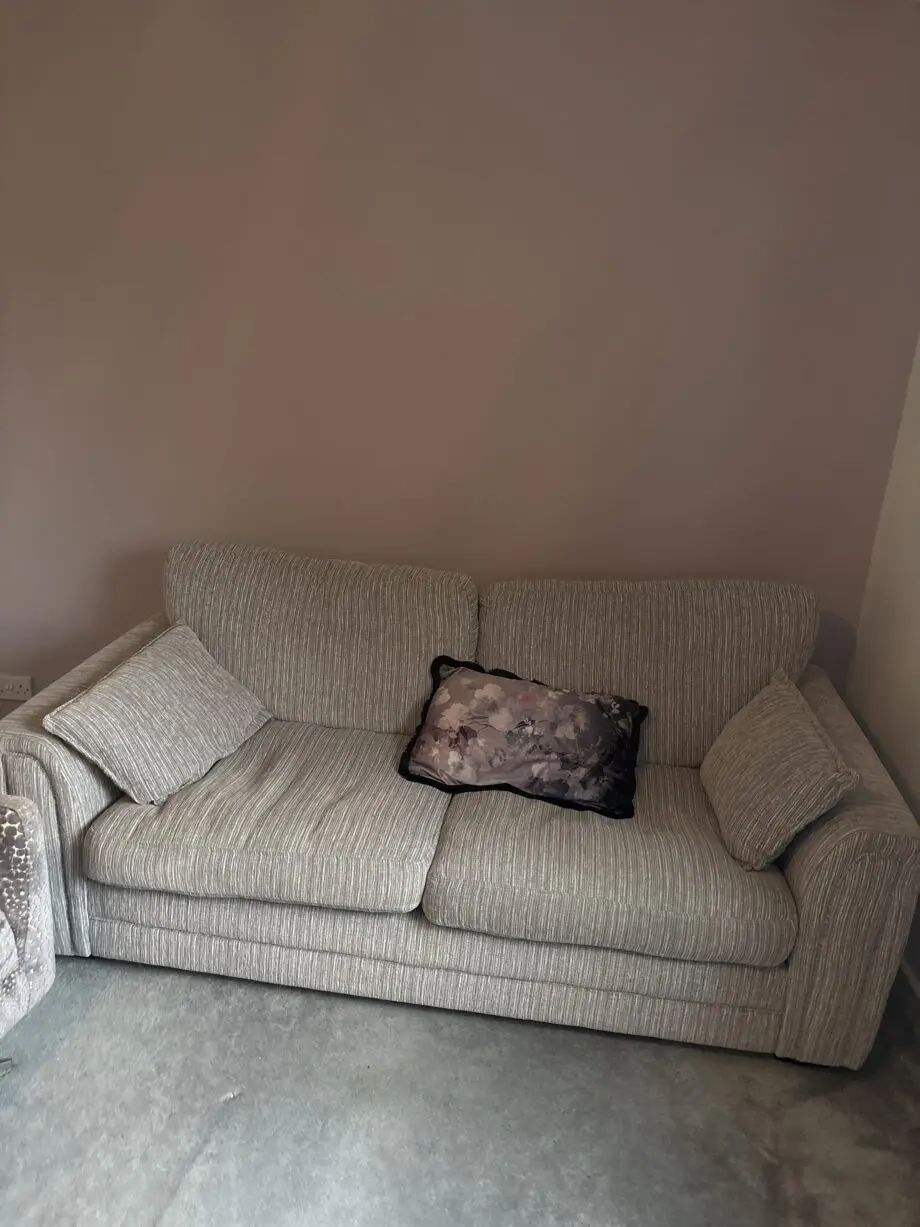 Dfs grey 3 seater sofa