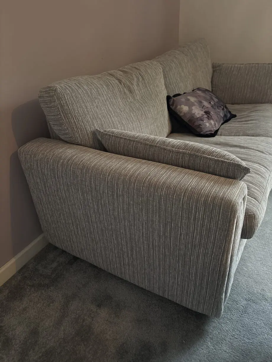Dfs grey 3 seater sofa