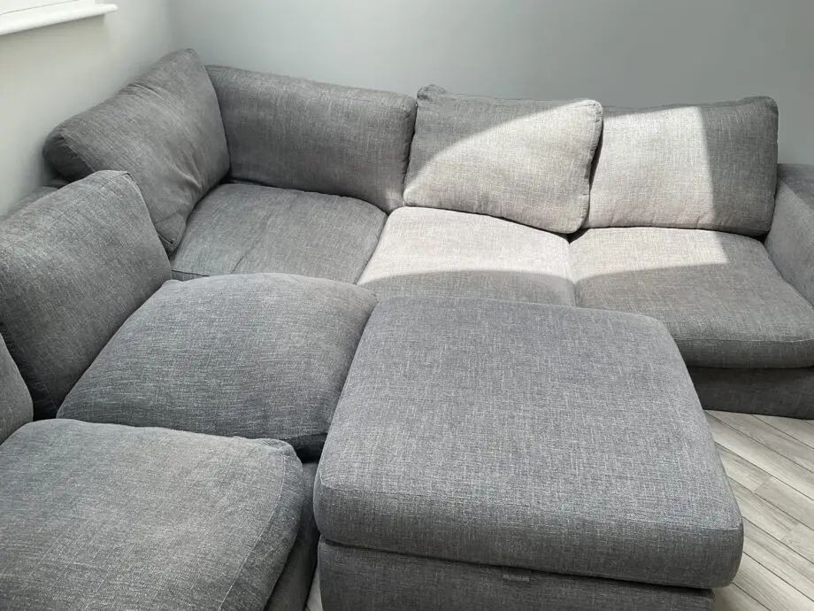NEXT grey corner modular sofa