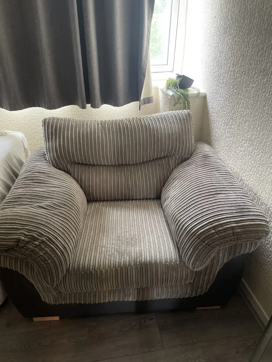 Grey Arm chair