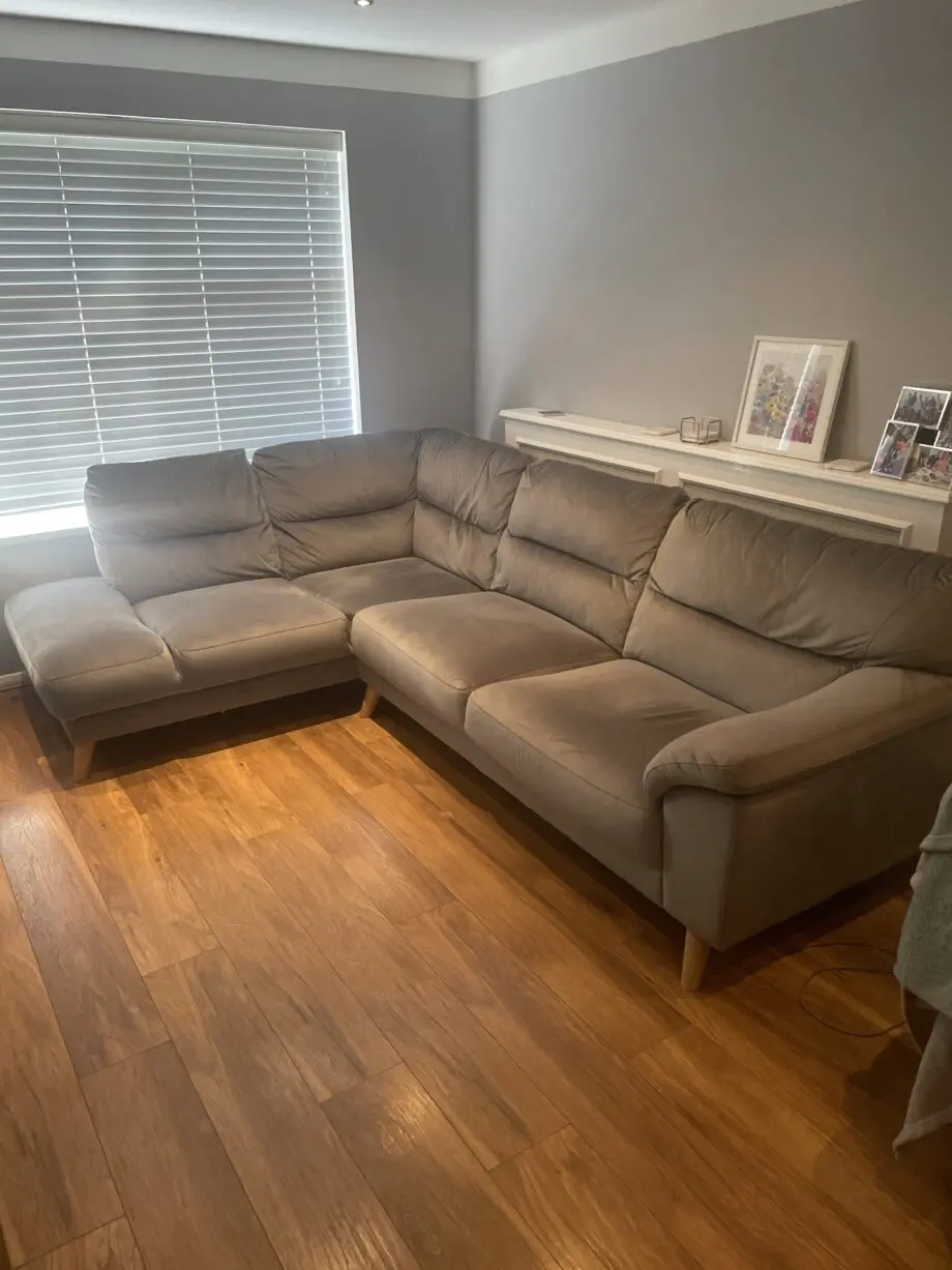DFS Grey Right Hand Corner Sofa