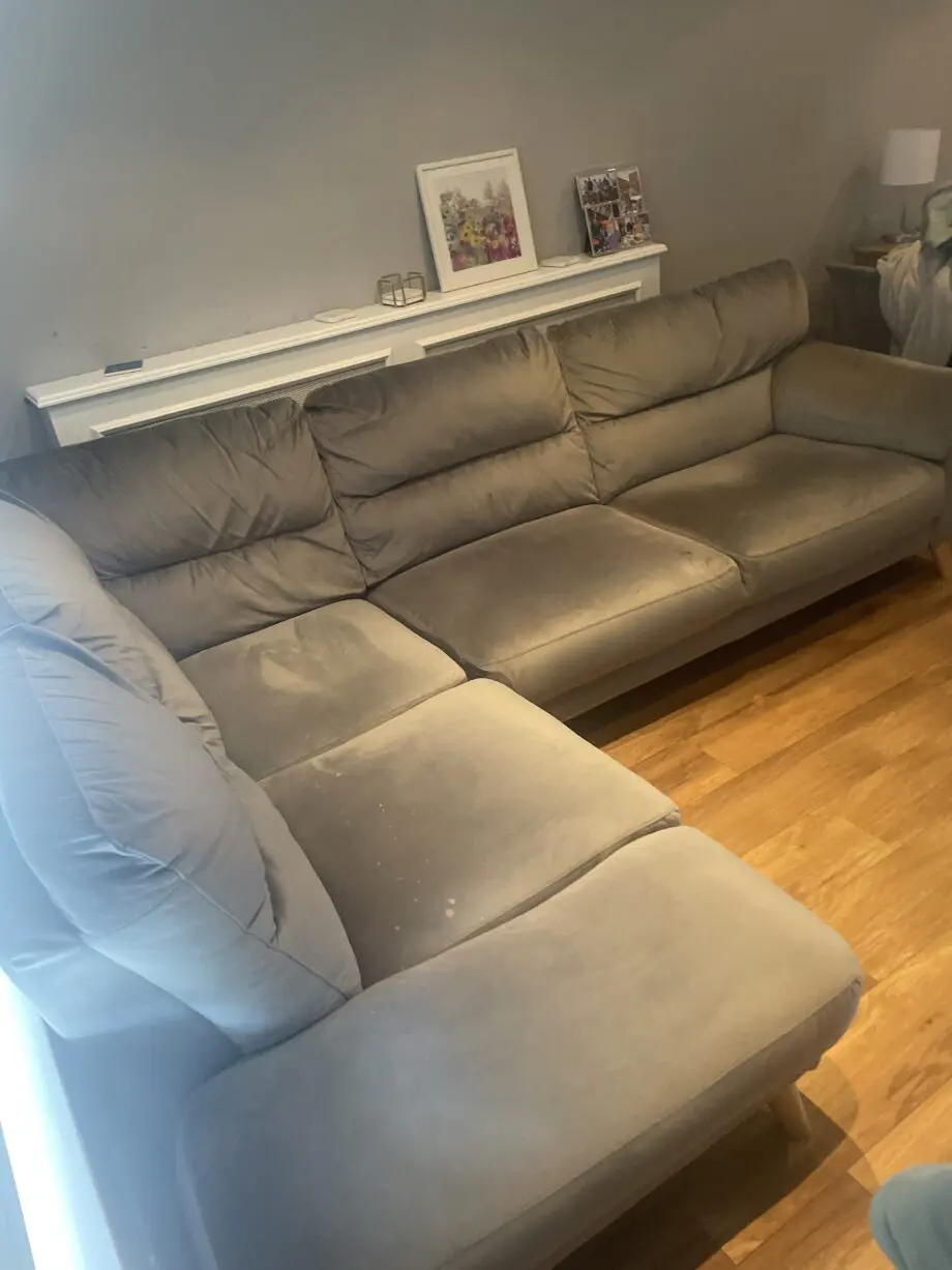 DFS Grey Right Hand Corner Sofa