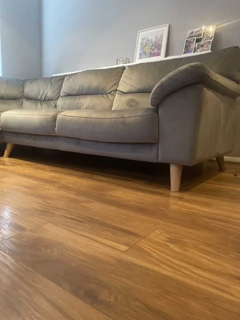 DFS Grey Right Hand Corner Sofa