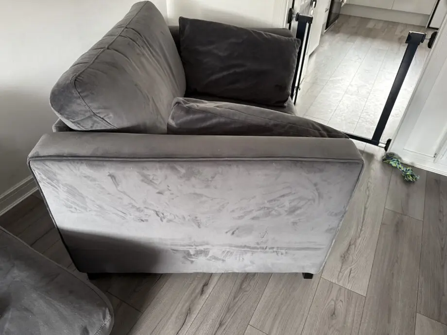 DFS Grey Cuddle Chair
