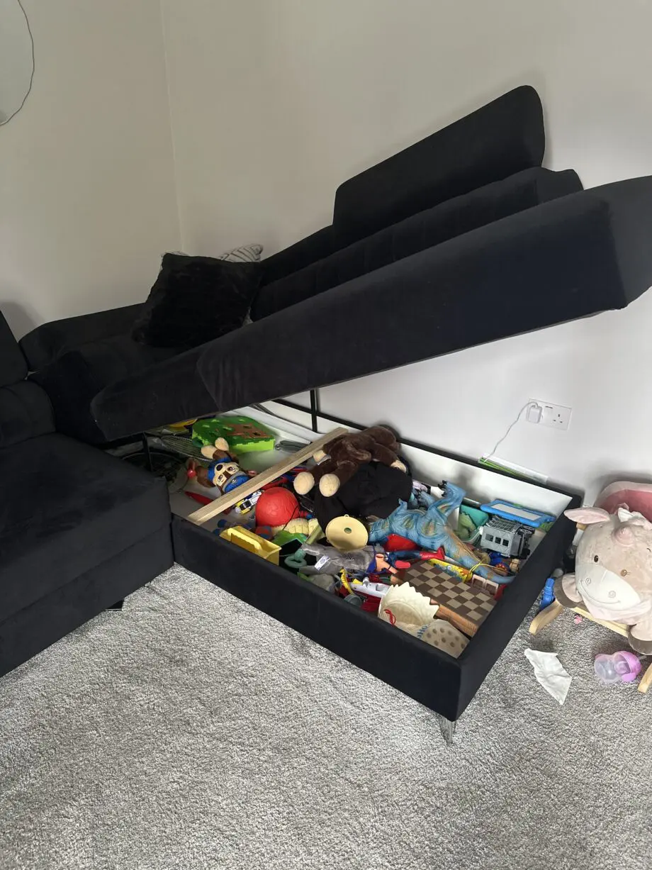 Leicester Corner Sofa Bed With Storage Mv99