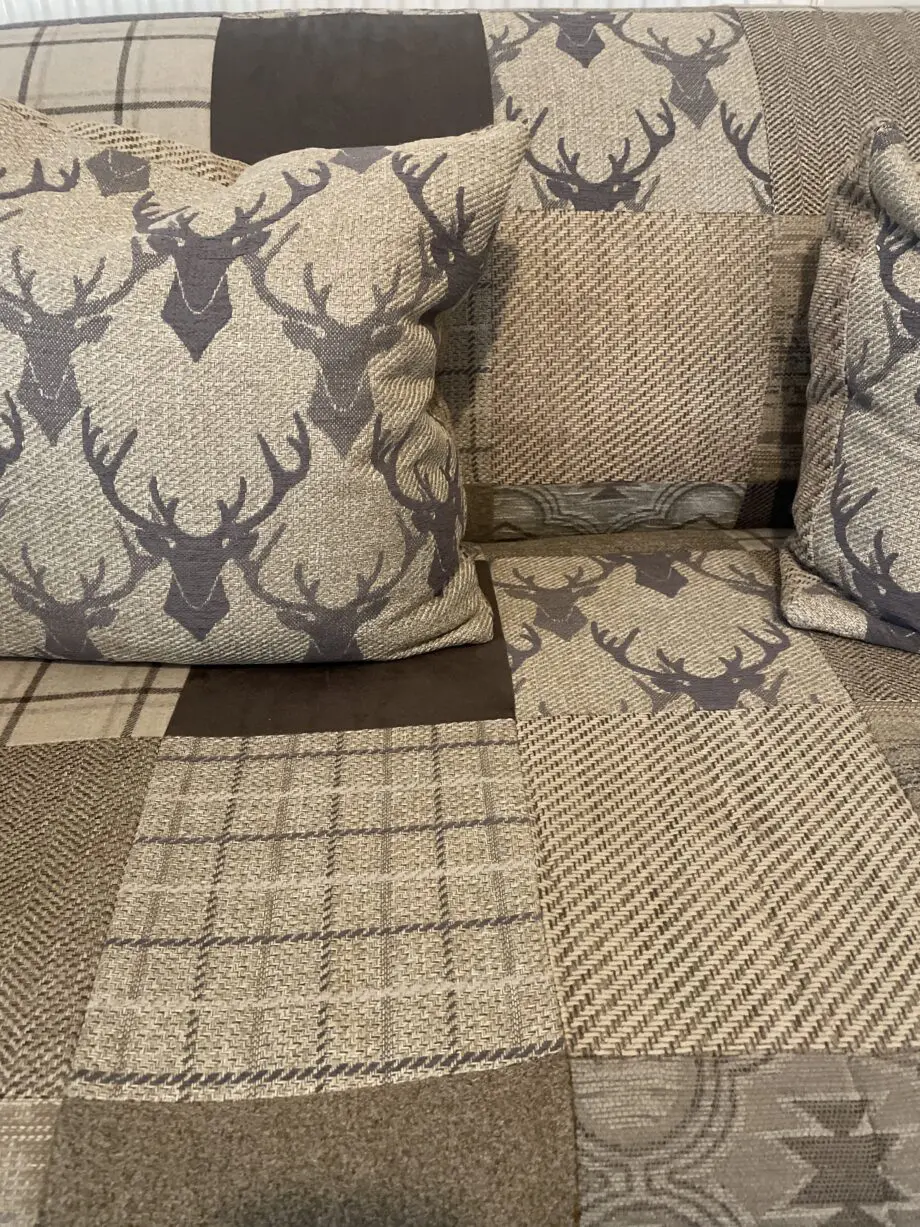 DFS Patchwork 2 seater sofa