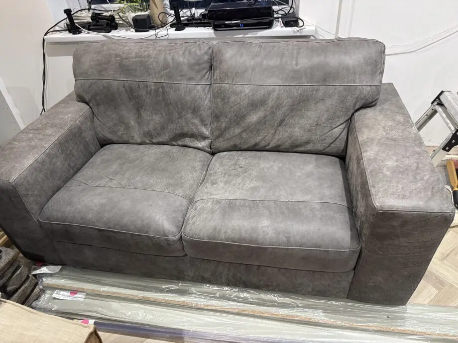 DFS Julius Grand Saddle 2 seater sofas