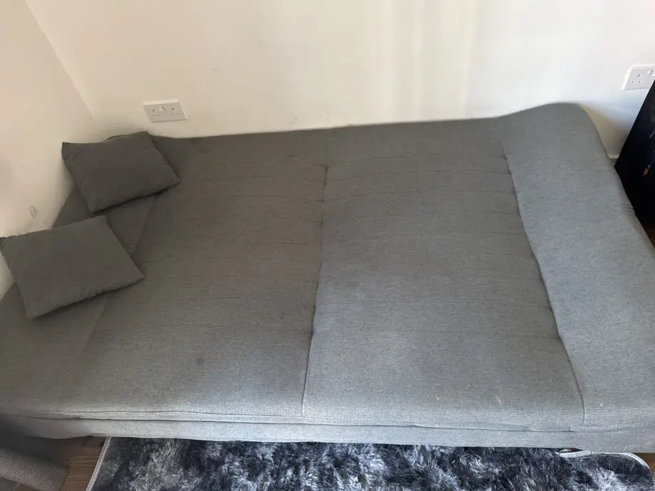Grey INMOZATA Adjustable Futon Sofa Bed